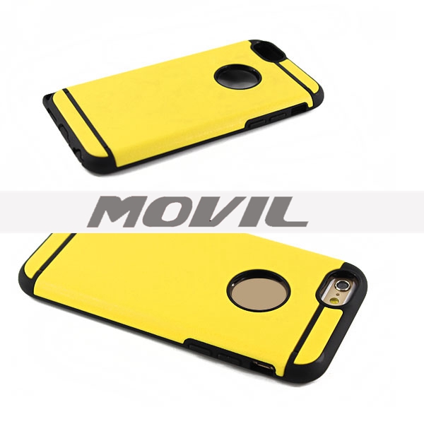 NP-2437 2 en 1 tpu    pc funda  para Apple iPhone 6-3